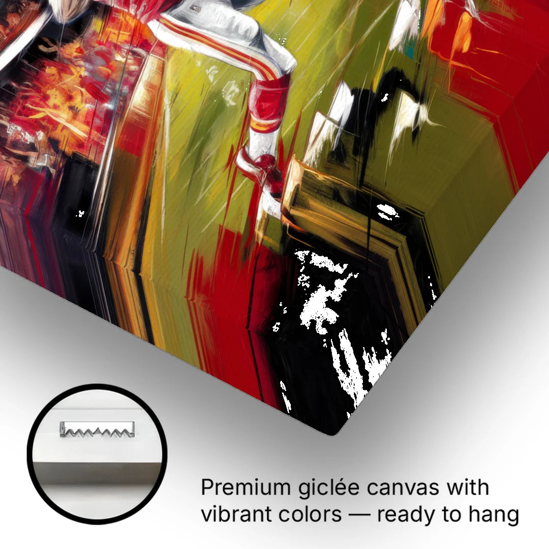 Kansas City Chiefs Game Day - Canvas Wall Art - Gallery Wrap Corner