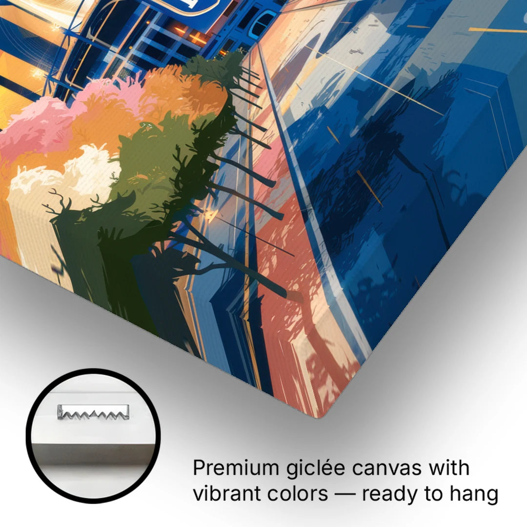 Kansas City Royals Championship - Canvas Wall Art - Gallery Wrap Corner
