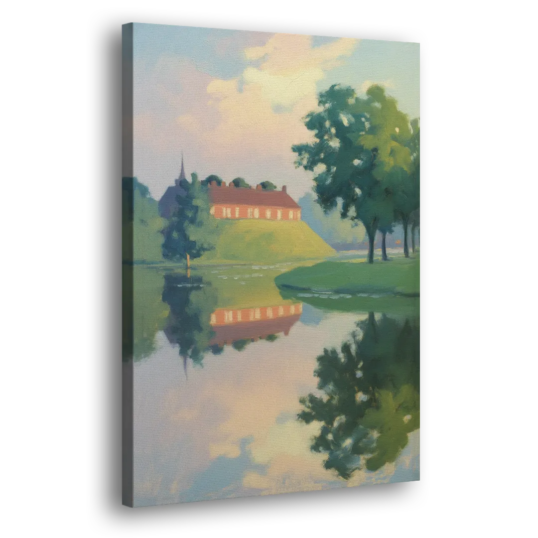 Kastellet Calm Side - Canvas Wall Art