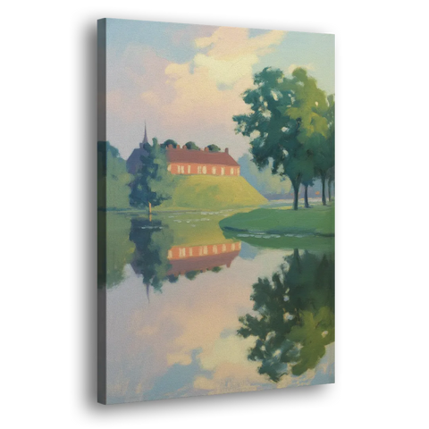 Kastellet Calm - Canvas Wall Art