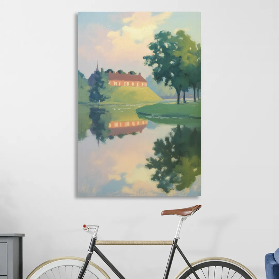 Kastellet Calm Sitting Room - Canvas Wall Art