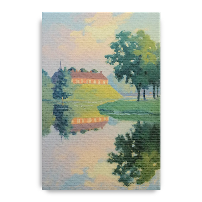 Kastellet Calm Front - Canvas Wall Art