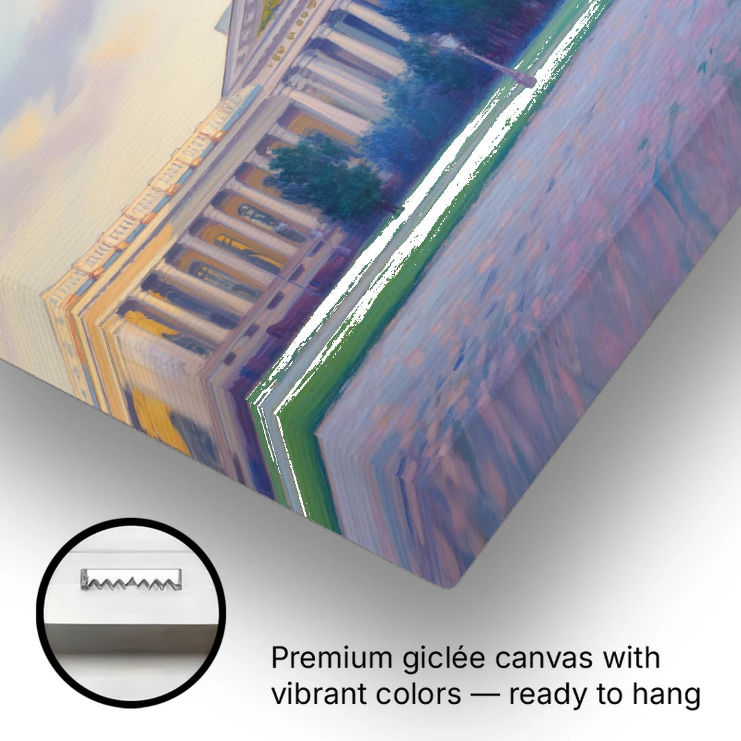 Kazan Cathedral Serenity - Canvas Wall Art - Gallery Wrap Corner