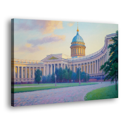Kazan Cathedral Serenity Side - Canvas Wall Art