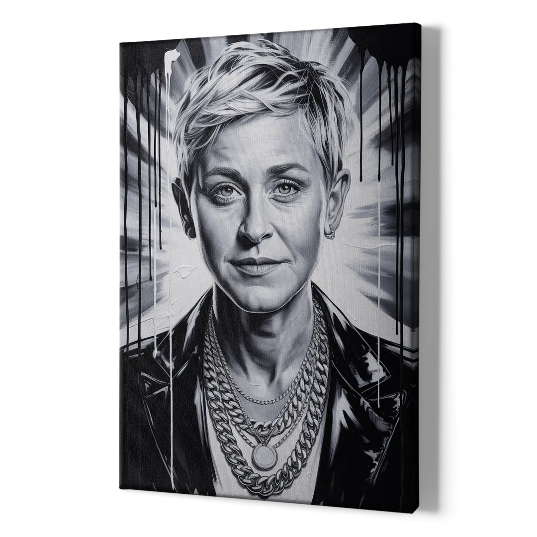 Kind Wave 2.0 - Canvas Print Art Sides