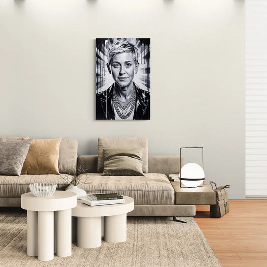 Kind Wave 2.0 - Canvas Wall Art Living Room