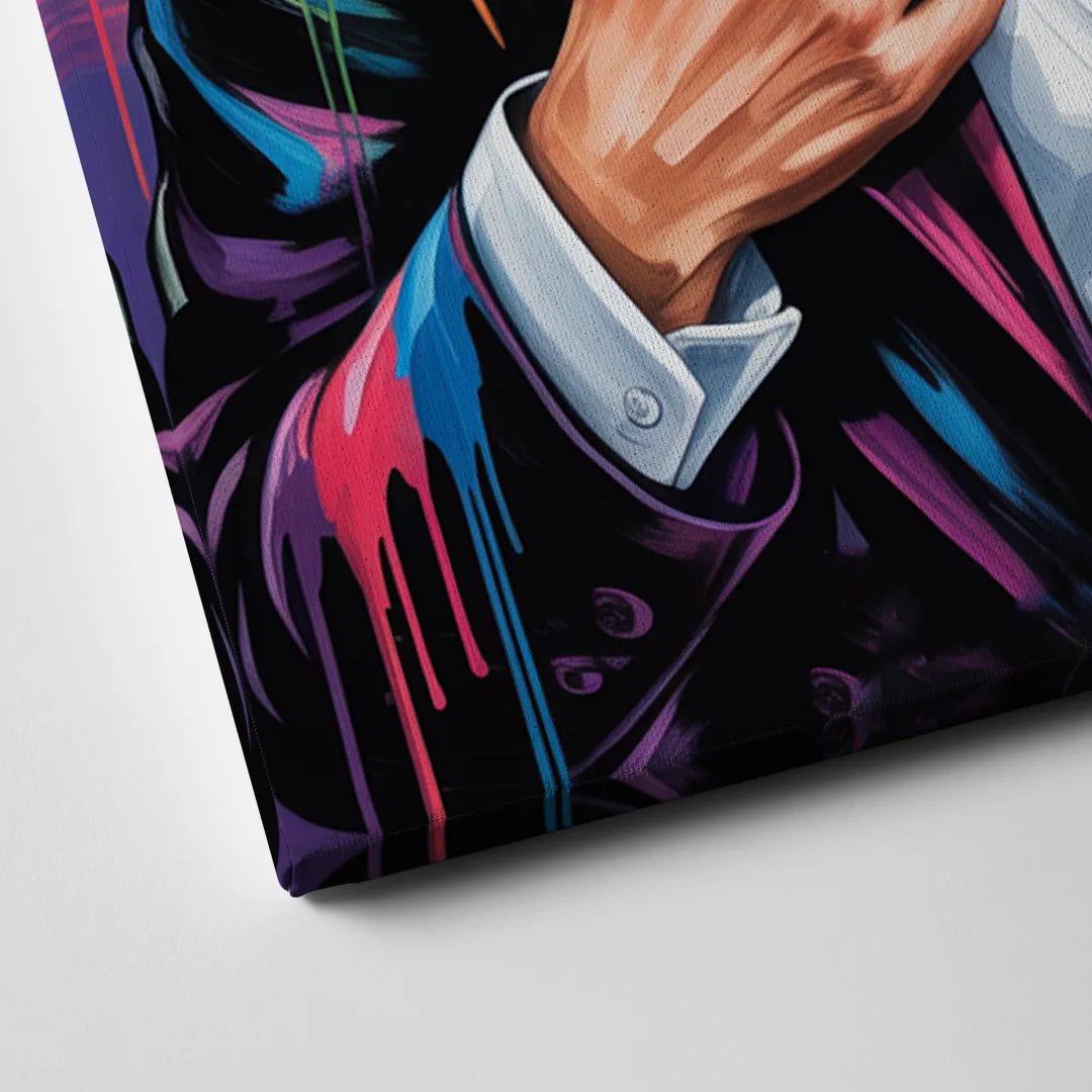 Kind Wave Canvas Close Up