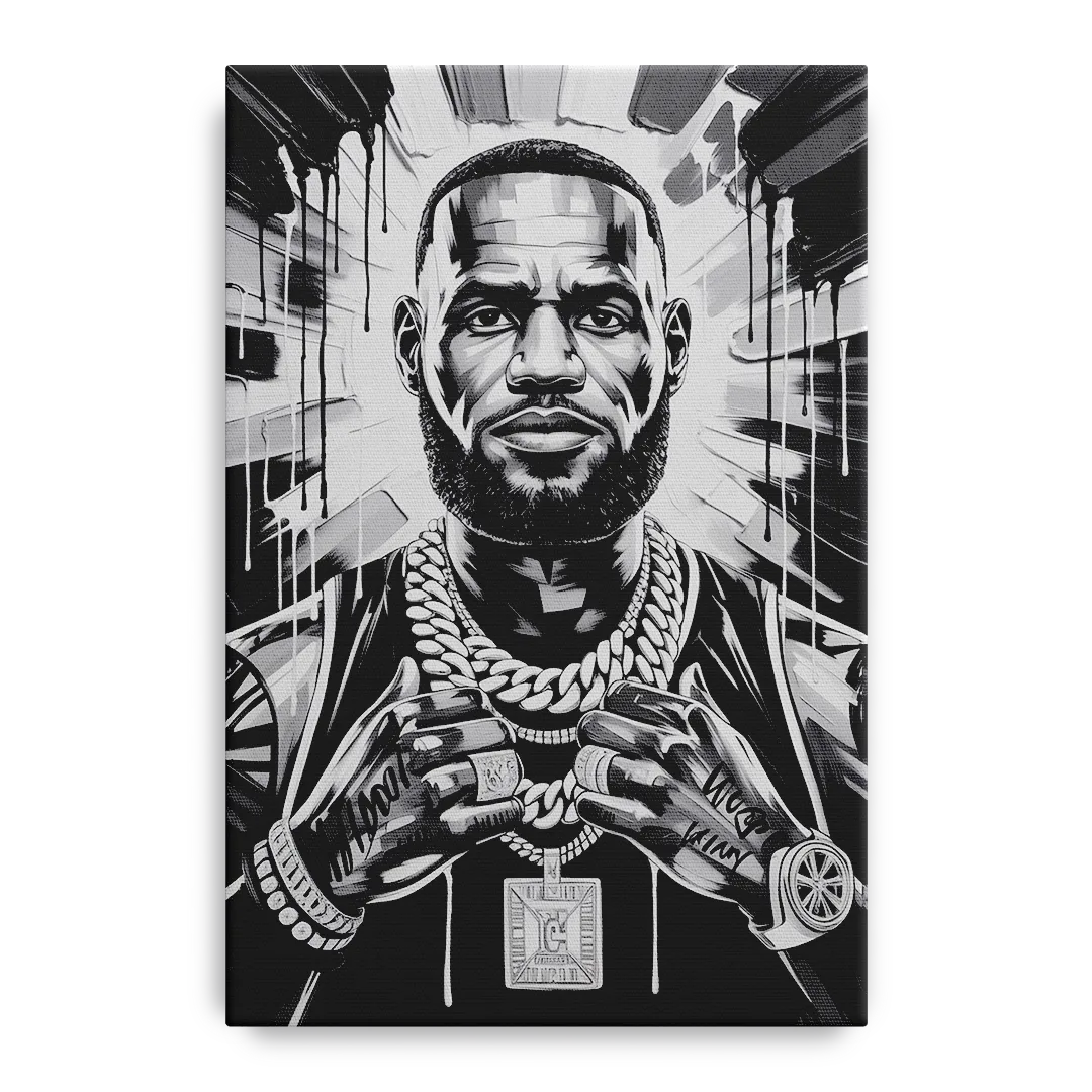 King Mode Front - Canvas Wall Art