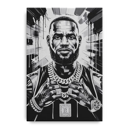 King Mode Front - Canvas Wall Art