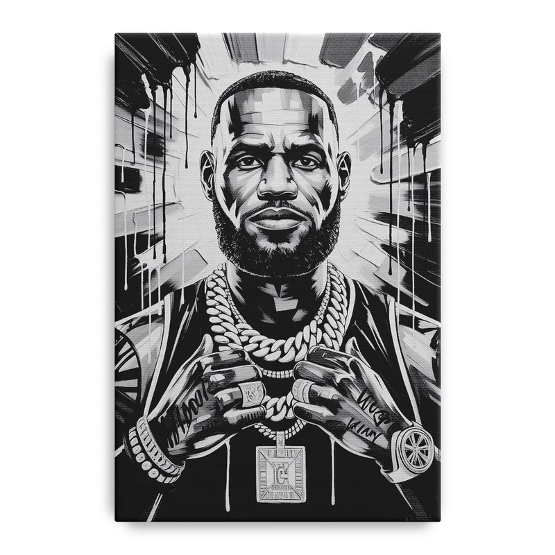 King Mode Front - Canvas Wall Art