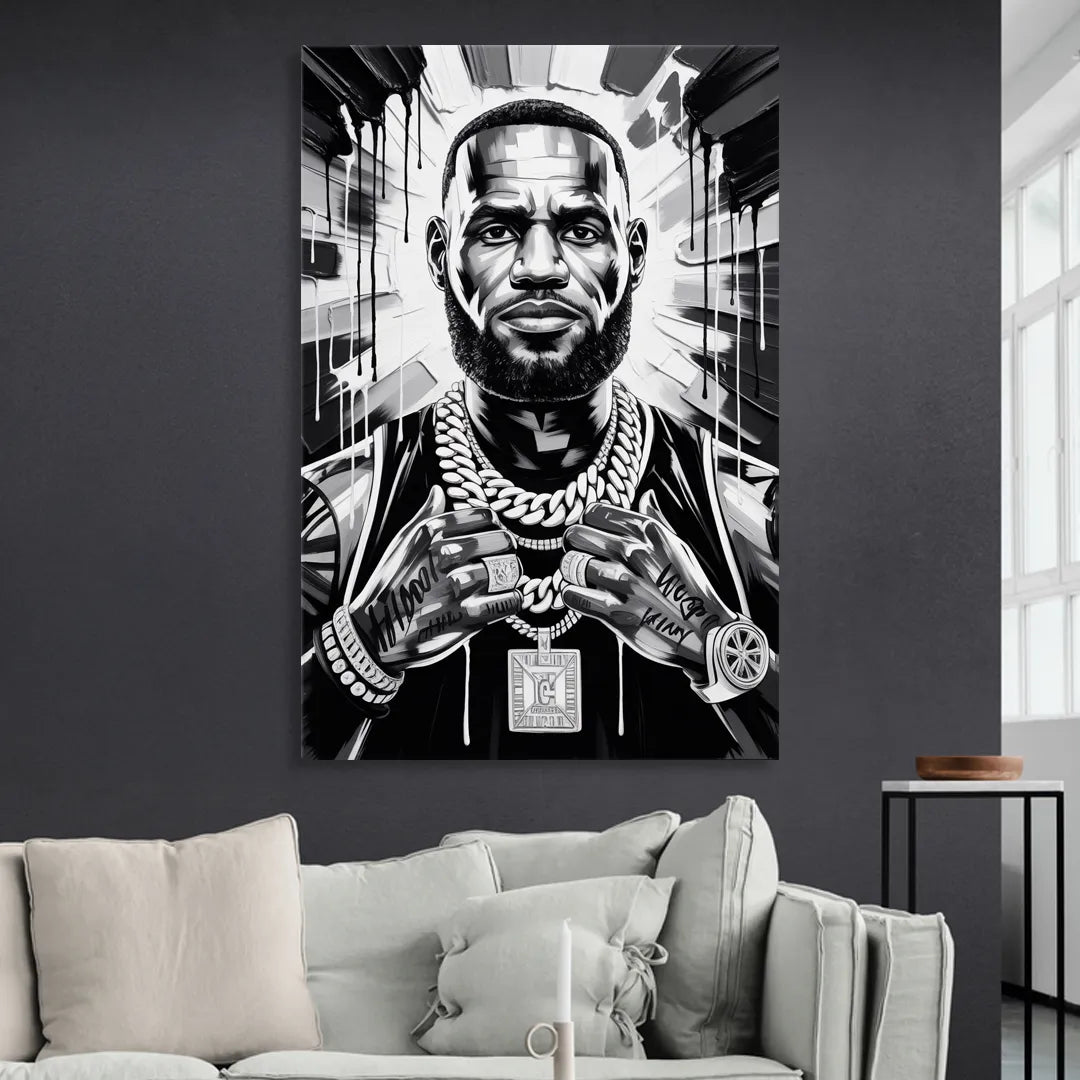 King Mode Sitting Room - Canvas Wall Art