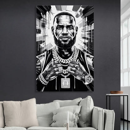 King Mode Sitting Room - Canvas Wall Art
