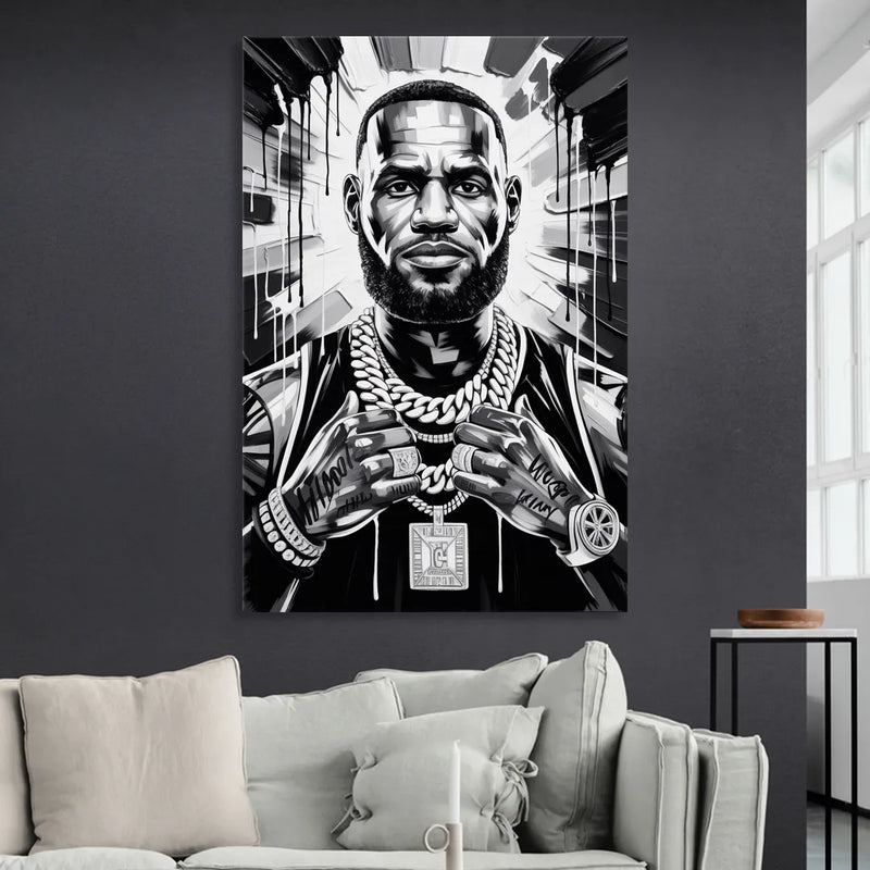 King Mode Sitting Room - Canvas Wall Art