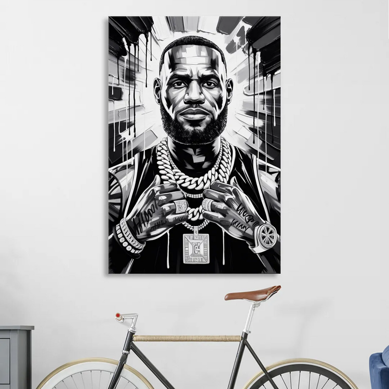 King Mode Living Room - Canvas Wall Art