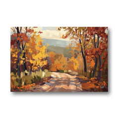 Knoxville Autumn Colors - Canvas Wall Art - Front
