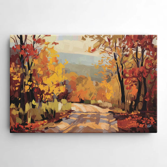 Knoxville Autumn Colors - Canvas Wall Art