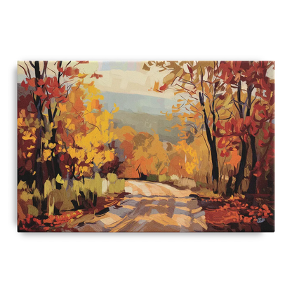 Knoxville Autumn Colors Front - Canvas Wall Art