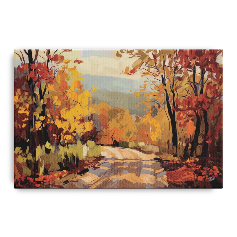 Knoxville Autumn Colors Front - Canvas Wall Art