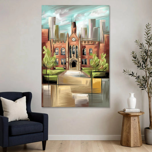 Knoxville College Spirit - Canvas Wall Art - Sofa - 40x60