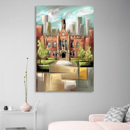 Knoxville College Spirit Sitting Room - Canvas Wall Art