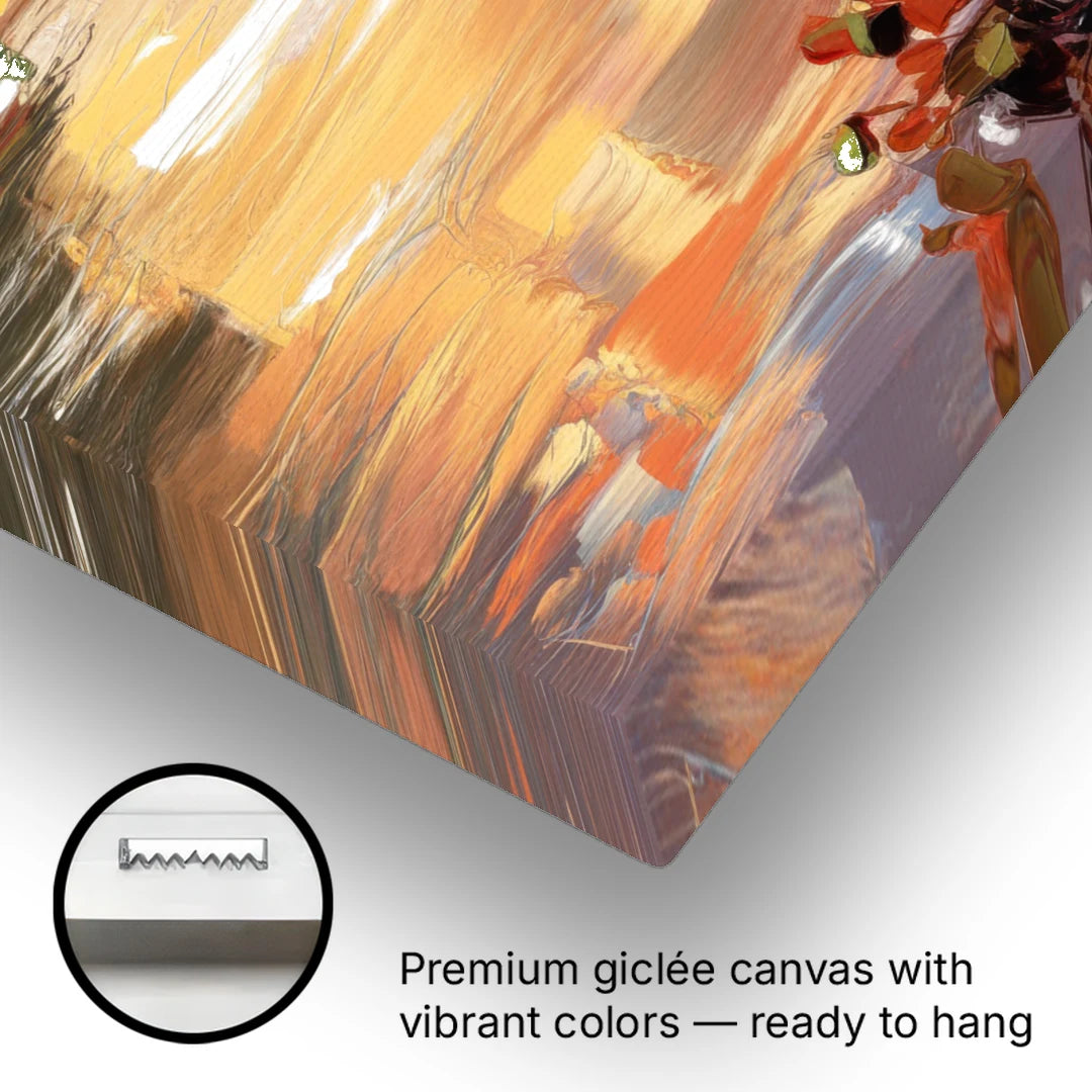 Knoxville Tennessee River View - Canvas Wall Art - Gallery Wrap Corner