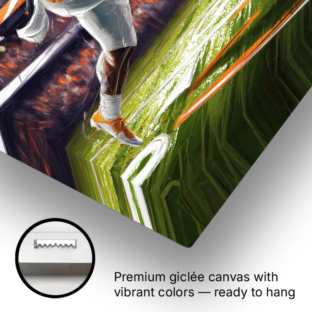 Knoxville Vols Game Day - Canvas Wall Art - Gallery Wrap Corner