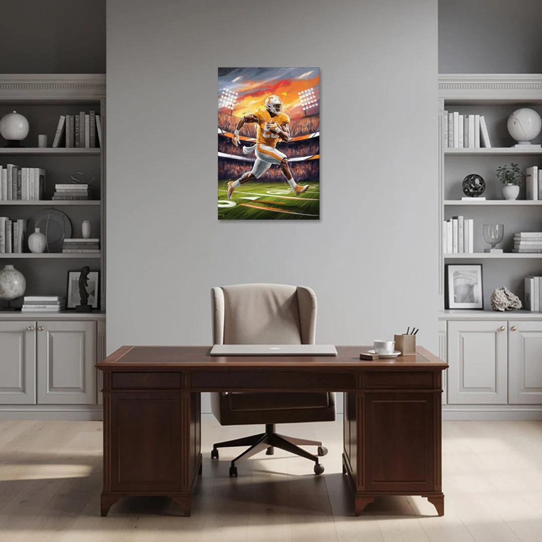 Knoxville Vols Game Day - Canvas Wall Art - Office - 24x36