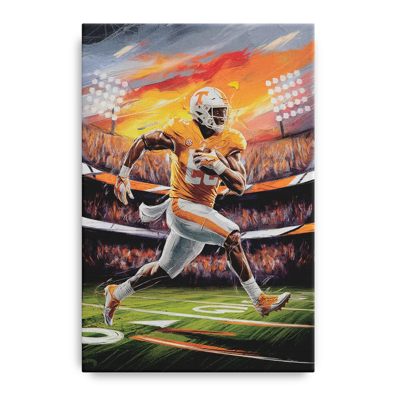 Knoxville Vols Game Day Front - Canvas Wall Art