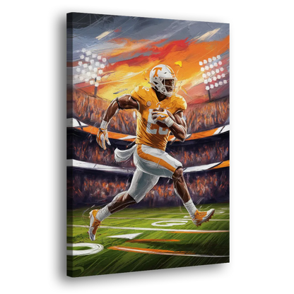 Knoxville Vols Game Day Side - Canvas Wall Art
