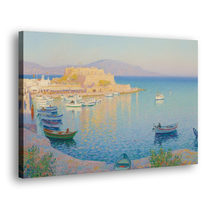 Koules Fortress Side - Canvas Wall Art