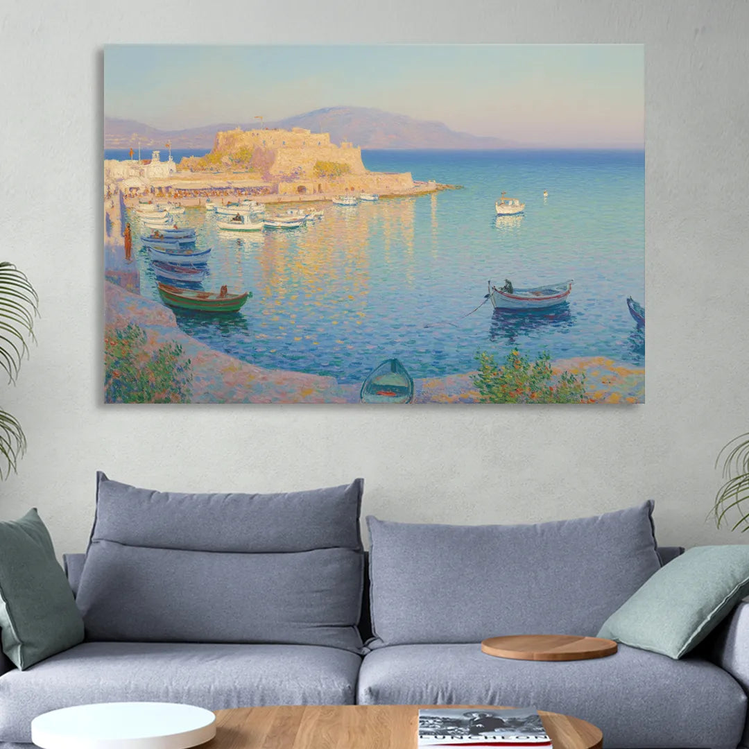 Koules Fortress Sitting Room - Canvas Wall Art