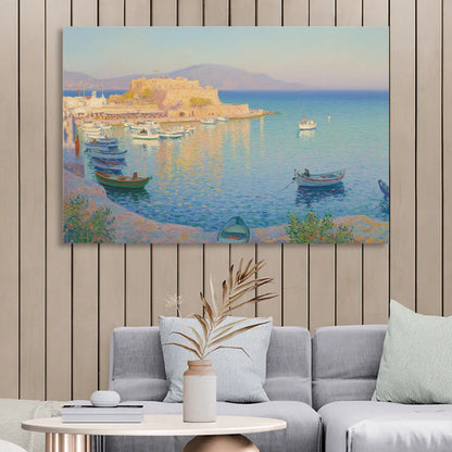 Koules Fortress Living Room - Canvas Wall Art