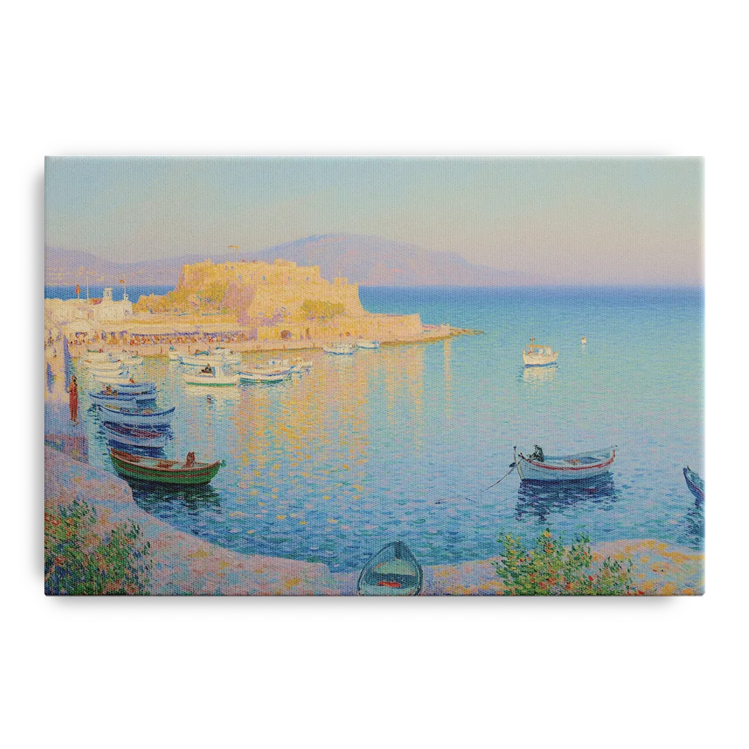 Koules Fortress Front - Canvas Wall Art