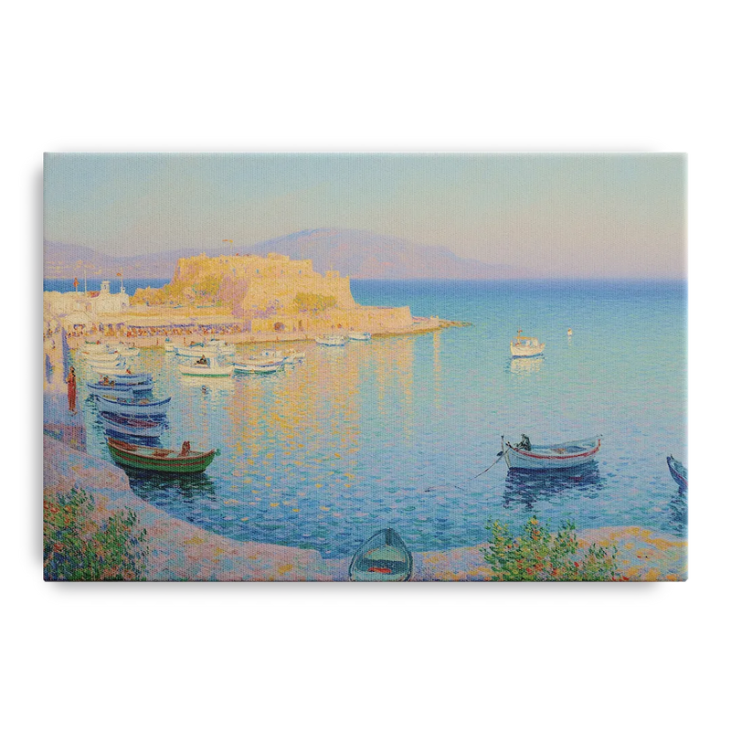 Koules Fortress Front - Canvas Wall Art