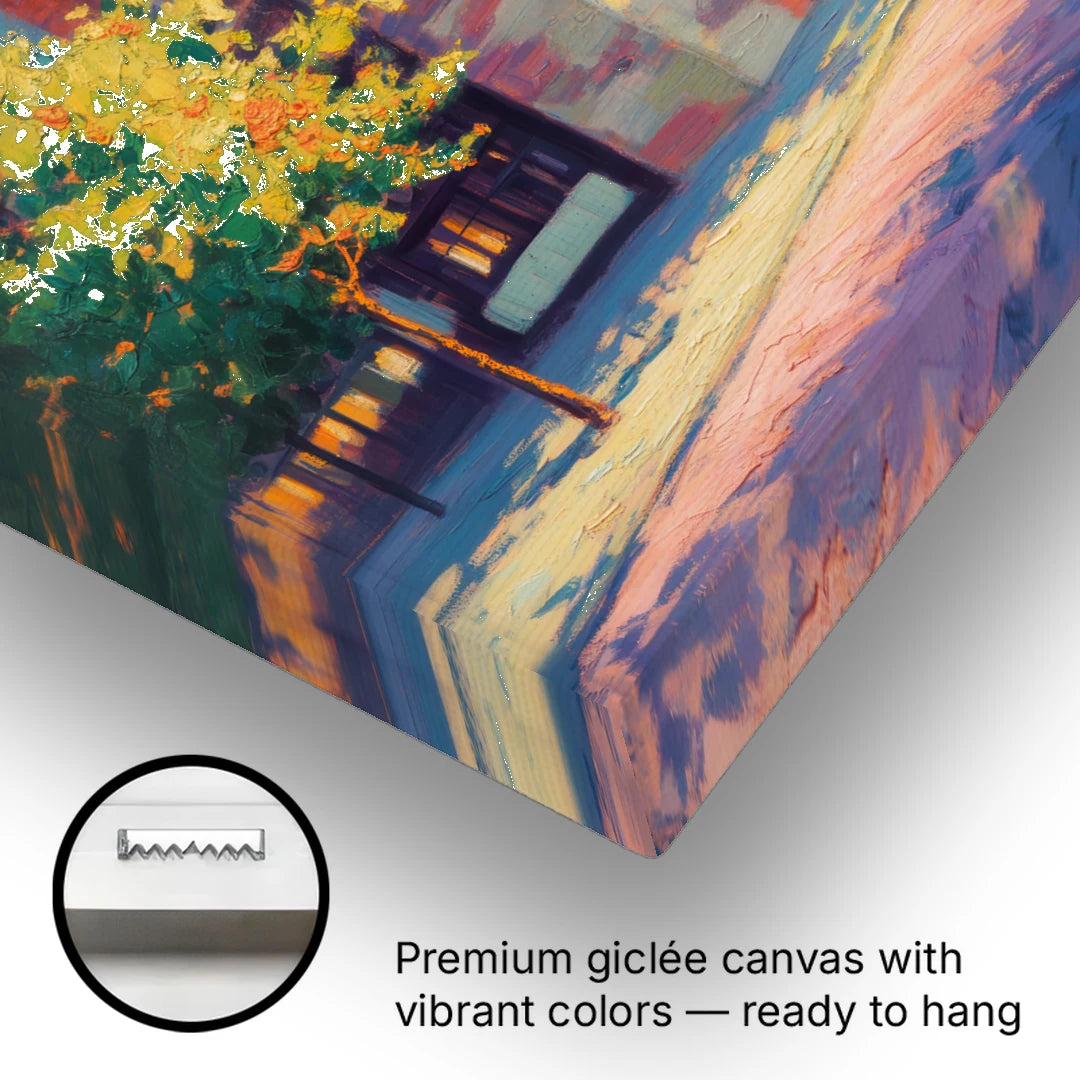 Krakow Barbican - Canvas Wall Art - Gallery Wrap Corner