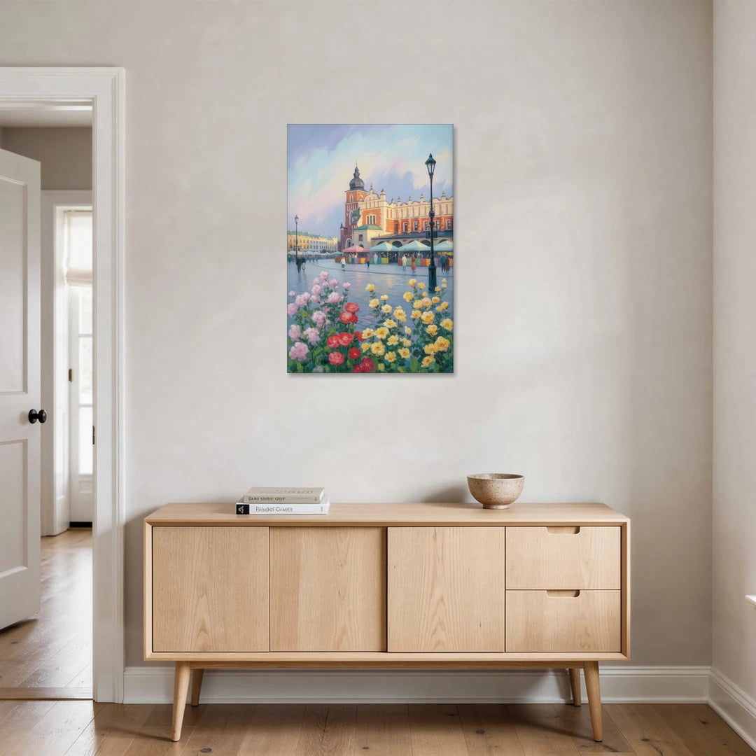 Krakow's Cloth Hall - Canvas Wall Art - Coffee Table - 24x36