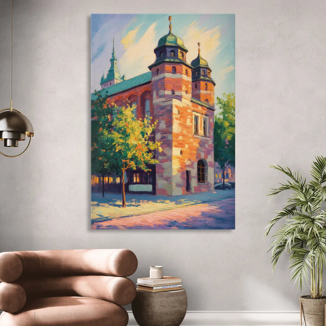 Krakow Barbican Sitting Room - Canvas Wall Art