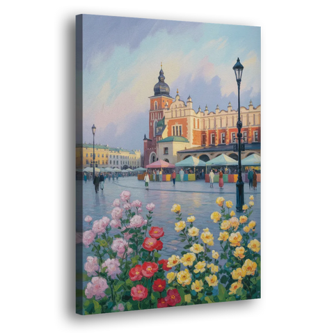 Krakow's Cloth Hall - Canvas Wall Art