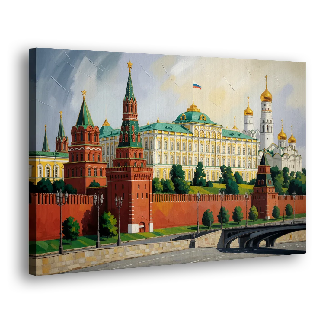 Kremlin Majesty Side - Canvas Wall Art