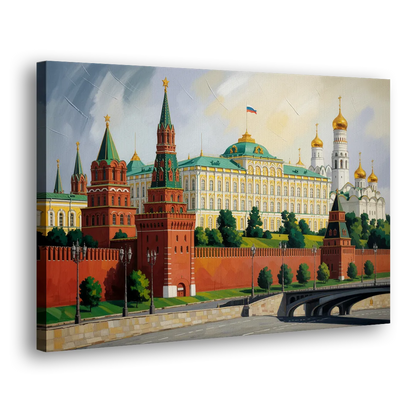 Kremlin Majesty Side - Canvas Wall Art