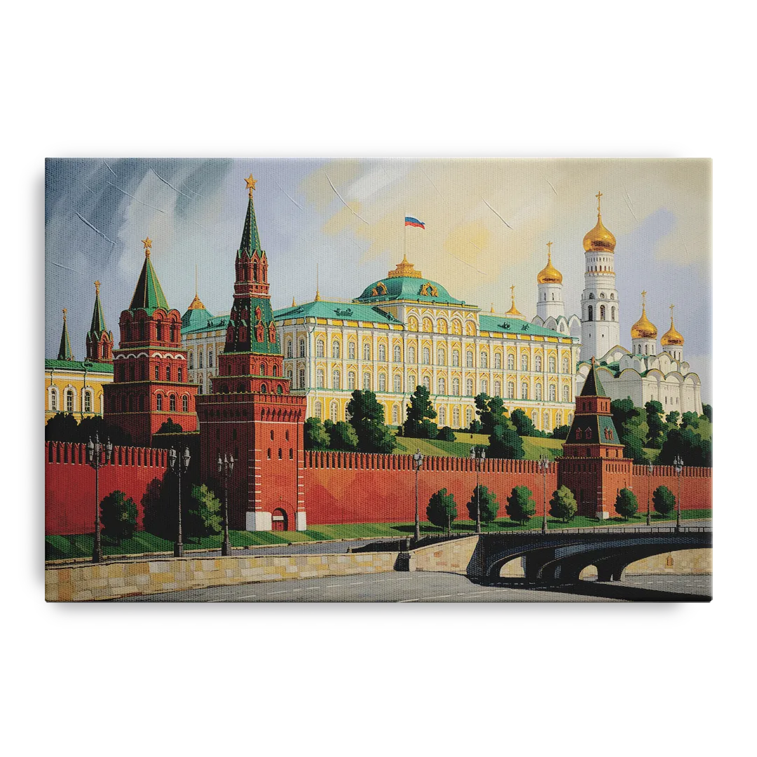 Kremlin Majesty Front - Canvas Wall Art