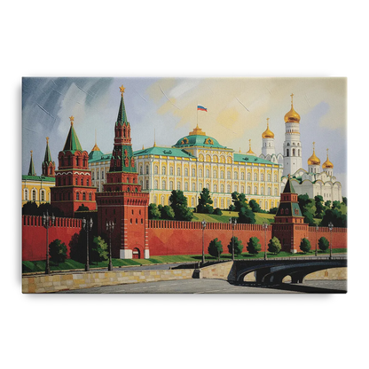 Kremlin Majesty Front - Canvas Wall Art