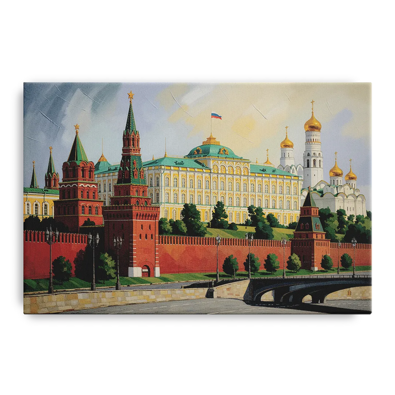 Kremlin Majesty Front - Canvas Wall Art