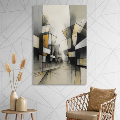 Kreuzberg Colors Sitting Room - Canvas Wall Art