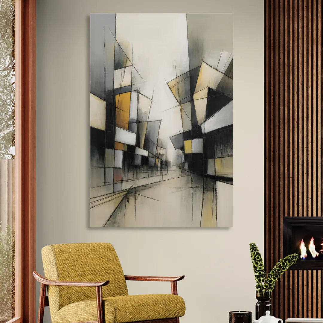 Kreuzberg Colors Living Room - Canvas Wall Art