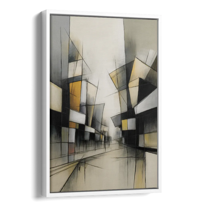 Kreuzberg Colors Side - White Canvas Wall Art