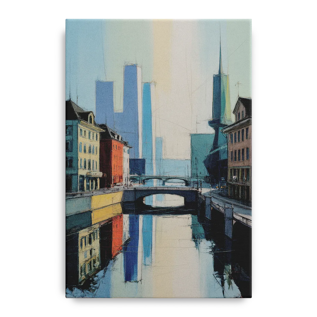 Kunsthaus Zurich Beauty Front - Canvas Wall Art
