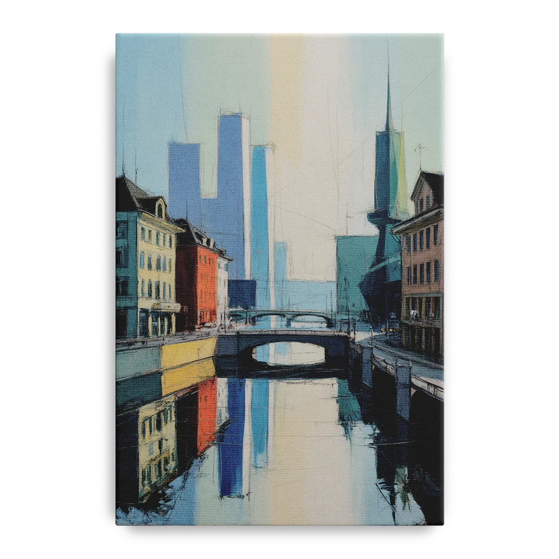 Kunsthaus Zurich Beauty Front - Canvas Wall Art