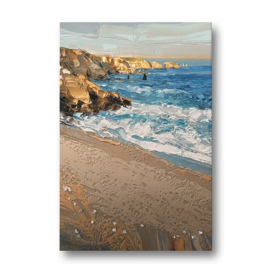 La Jolla Golden Coast - Canvas Wall Art - Front