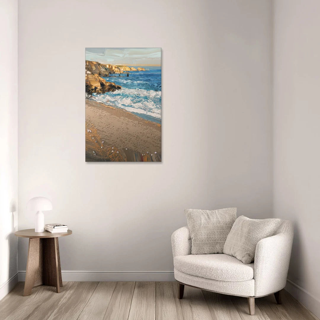 La Jolla Golden Coast - Canvas Wall Art - Sofa - 24x36
